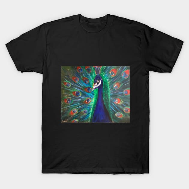 The peacock T-Shirt by hemantgore